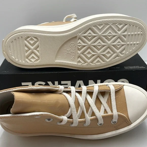 Converse WMNS CTAS MODERN LIFT HI EPIC DUNE/EPIC DUNE/EGRET A07658C Platforms - Picture 5 of 16